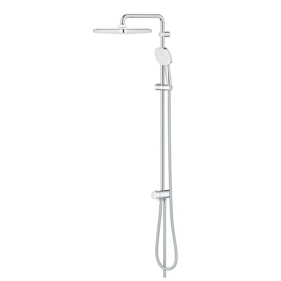 Душевая система GROHE Tempesta System 250 Cube наружного монтажа с переключателем, хром (26694001)