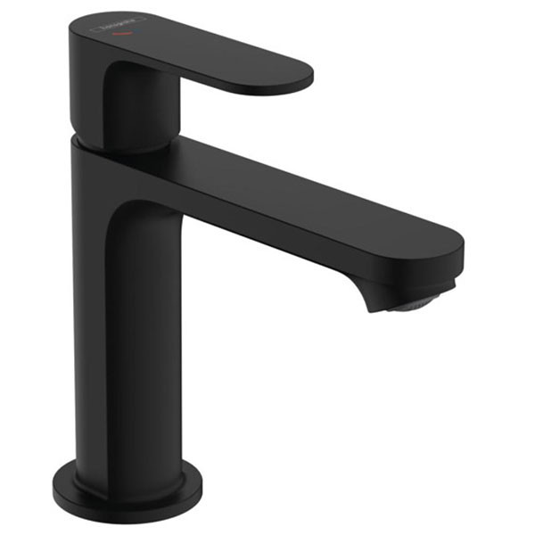 Смеситель для раковины 110, с донным клапаном, черный Hansgrohe Rebris S CoolStart 72519670