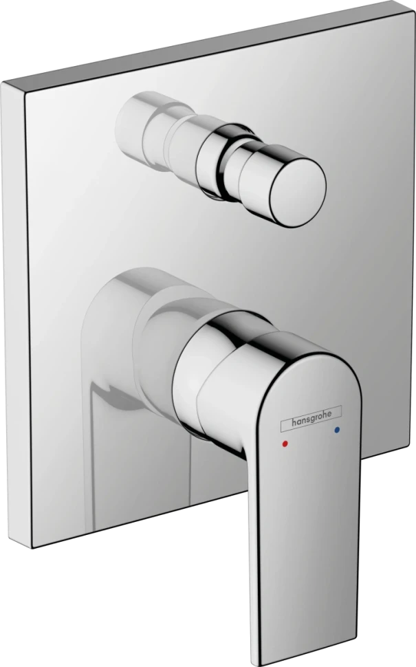 Смеситель для ванны, встраиваемый, хром Hansgrohe Vernis Shape 71468000