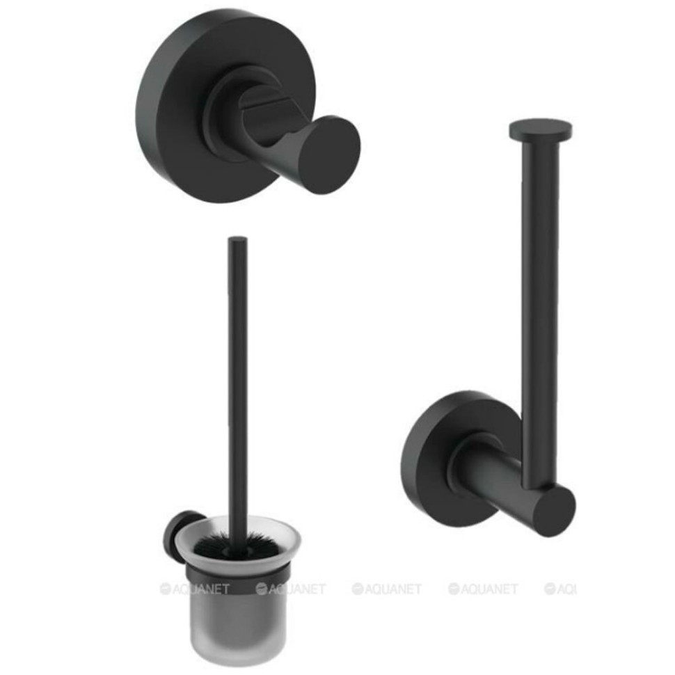 Набор аксессуаров для ванной Ideal Standard IOM A9246XG черный матовый