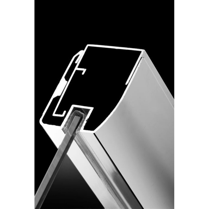 Стенка боковая 900х1900, прозрачное стекло, хром Radaway Premium Plus S 33403-01-01N