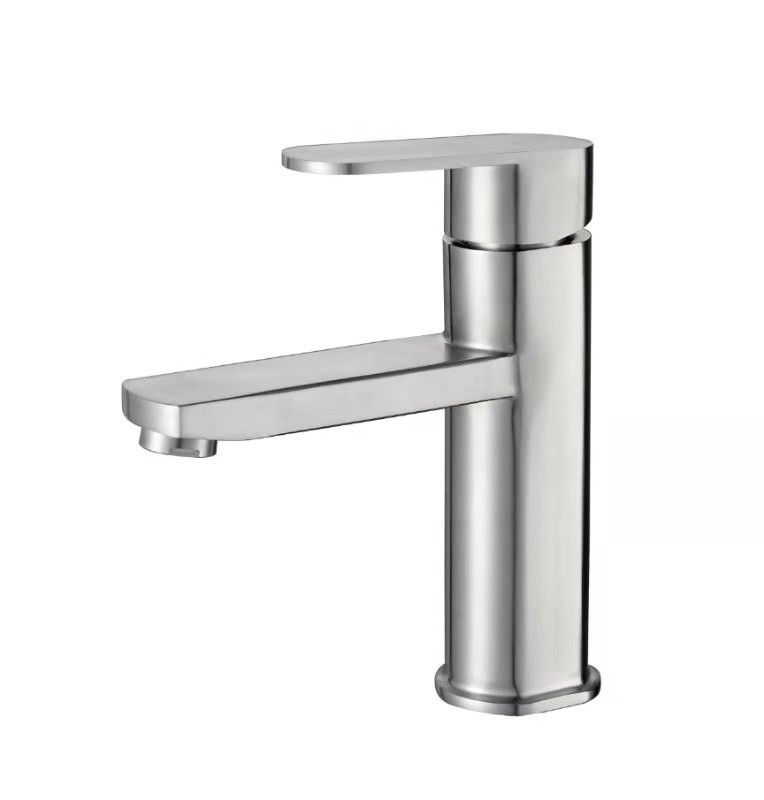 Смеситель для раковины HAIBA HB10806 сталь