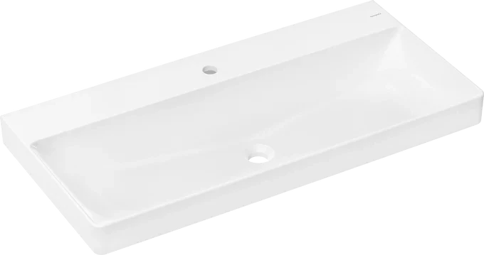 Раковина накладная 100, белая Hansgrohe Xelu Q 60321450