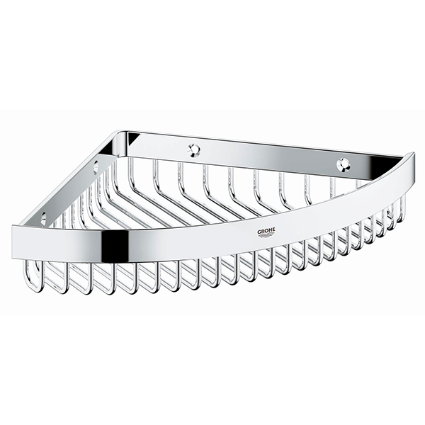 Полочка-решетка угловая, хром Grohe Selection Cube 40809000