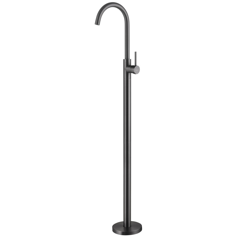 Смеситель ABBER Wasser Kreis AF8141NG напольный для раковины, оружейная сталь