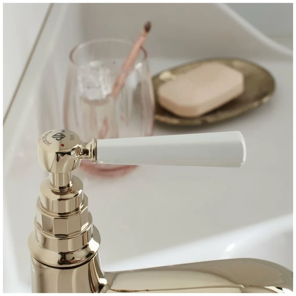 Смеситель для раковины, золото Jacob Delafon Cleo 1889 E24309-BGG