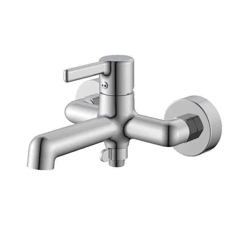 Смеситель для ванны, хром VODA Column CLM54
