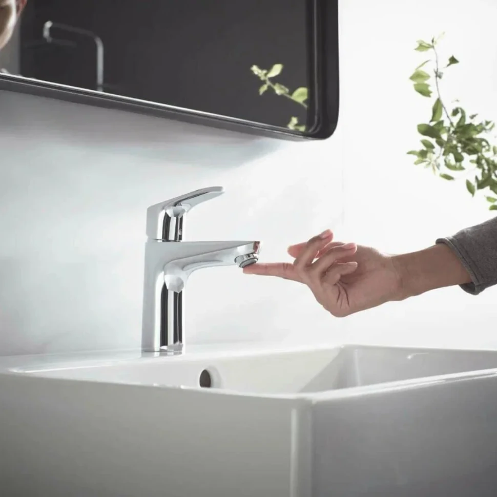 Смеситель для раковины 100, с донным клапаном, хром Hansgrohe Focus 31607000