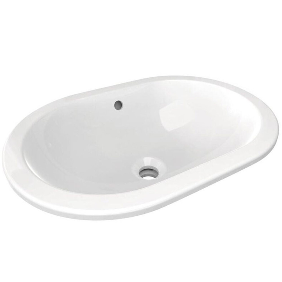 Раковина встраиваемая сверху Ideal Standard E504601 Connect 48х35 овальная