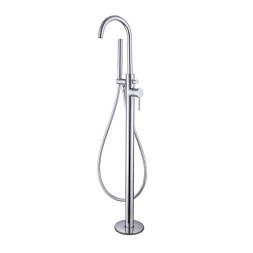 Смеситель ABBER Wasser Kreis AF8115N напольный для ванны, хром