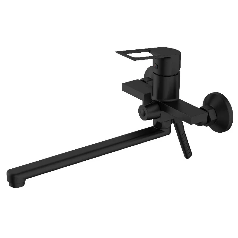 Смеситель для ванны, черный VODA Surf Black SF31B