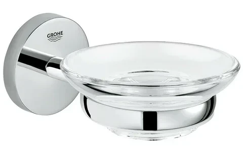Держатель для мыльницы, дозатора жидкого мыла, стакана, хром Grohe BauCosmopolitan 40585001