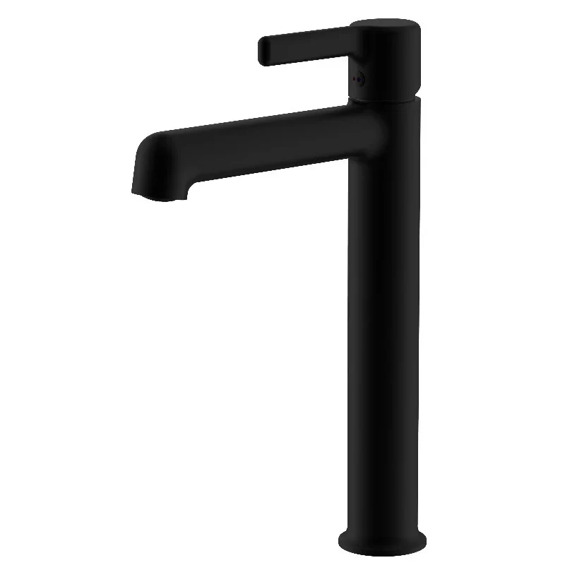 Смеситель для раковины, черный VODA Column Black CLM25B