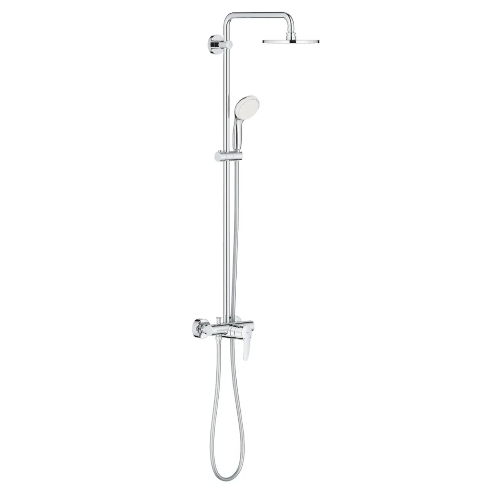 Душевая система со смесителем для душа, хром Grohe Tempesta Cosmopolitan 200 26244001
