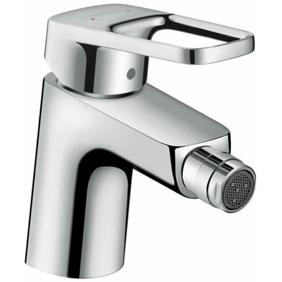 Смеситель для биде 70, однорычажный, с донным клапаном, хром Hansgrohe Logis Loop 71250000