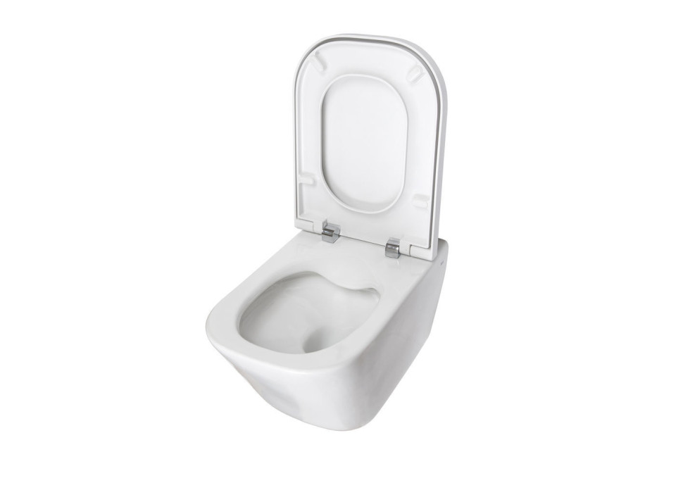 734647L000 УНИТАЗ ПОДВЕСНОЙ ROCA THE GAP БЕЗОБОДКОВЫЙ с сиденьем