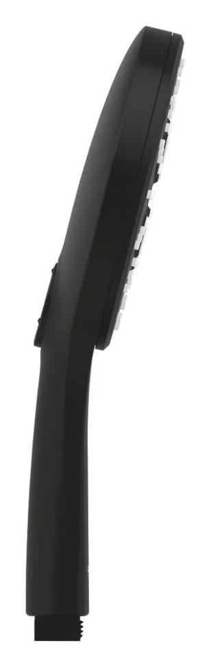 Ручной душ, 3 вида струи, черный Grohe Rainshower SmartActive 130 22127KF0