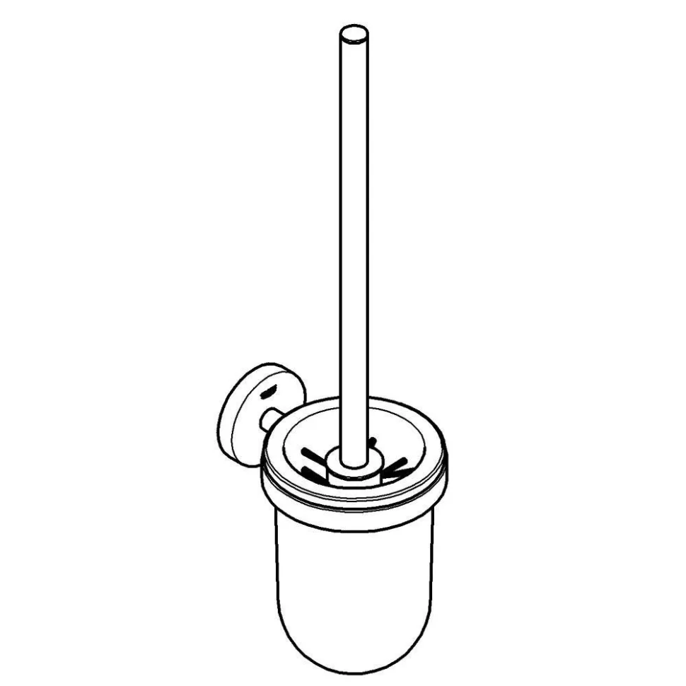 Туалетный ершик, холодный рассвет матовый Grohe Essentials 40374GN1