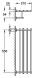 Держатель для полотенца 600х210, хром Grohe Essentials Cube 40512001