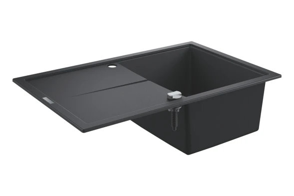 Мойка K400, композитная, 780x500, черный гранит Grohe 31639AP0