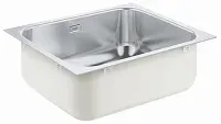 Мойка K200, с корзинчатым вентилем, нержавеющая сталь Grohe 31719SD0