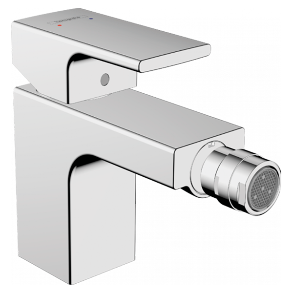 Смеситель для биде с донным клапаном, хром Hansgrohe Vernis Shape 71211000