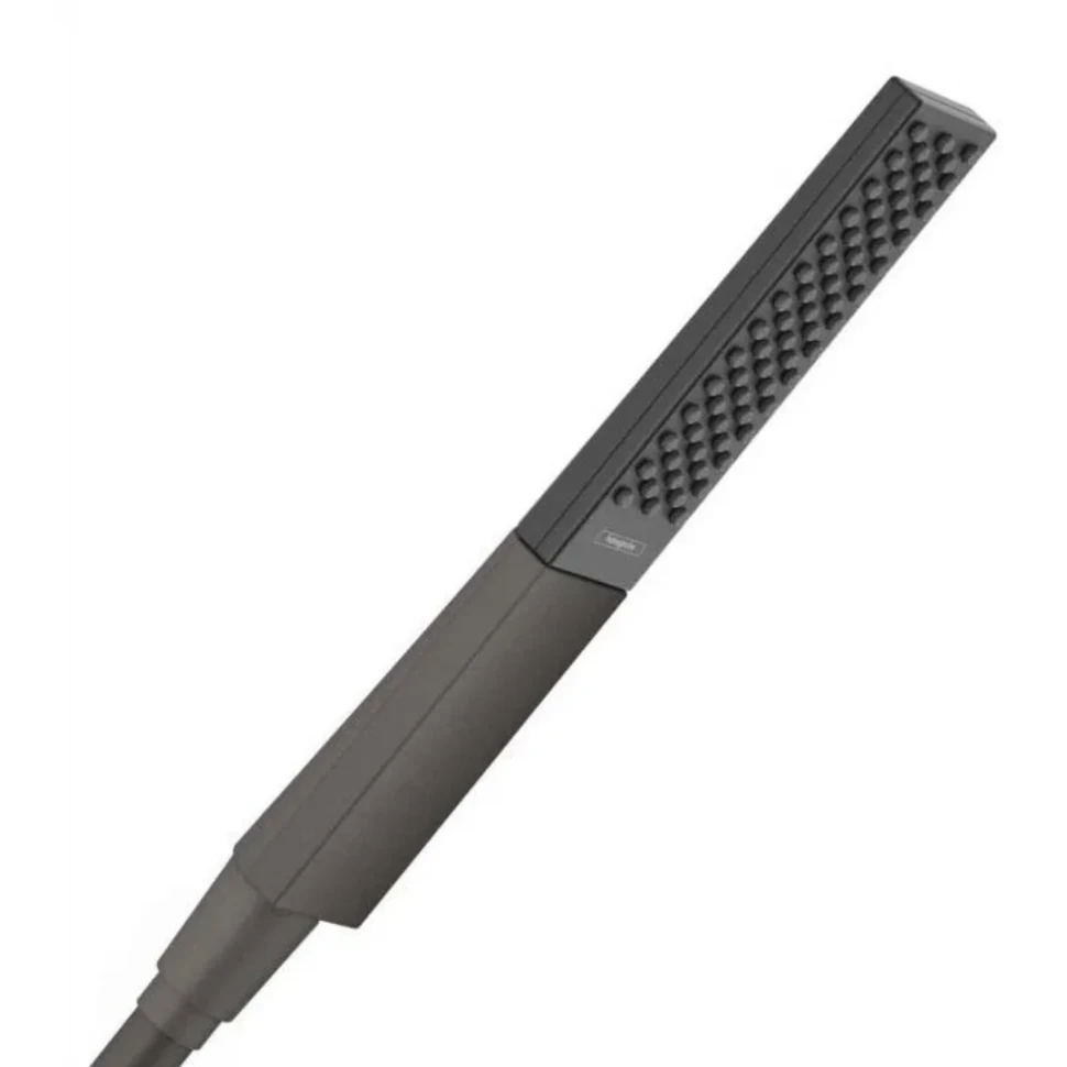 Ручной душ 100, шлиф.черный хром Hansgrohe Rainfinity 26866340