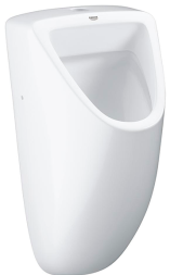 Писсуар подвесной, без крепежей, верхний подвод, альпин-белый Grohe Bau Ceramic 39439000