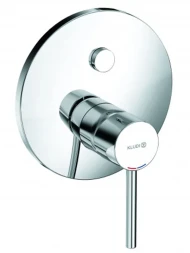 Смеситель для ванны и душа, встраиваемый, хром Kludi Bozz Push&Switch 386590576