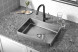 Раковина встраиваемая сверху ABBER Wasser Kreis AF2401SP сатин