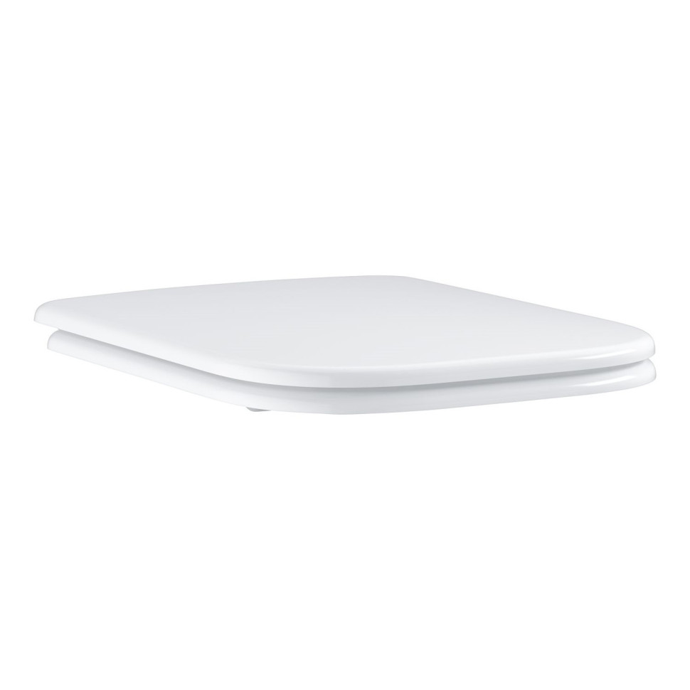 Сиденье для унитаза Grohe Bau Edge Ceramic soft close (39813000)