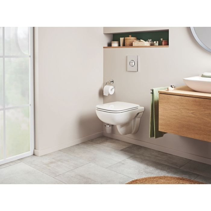 Сиденье для унитаза Grohe Bau Edge Ceramic soft close (39813000)