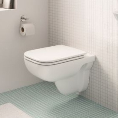 Сиденье для унитаза Grohe Bau Edge Ceramic soft close (39813000)