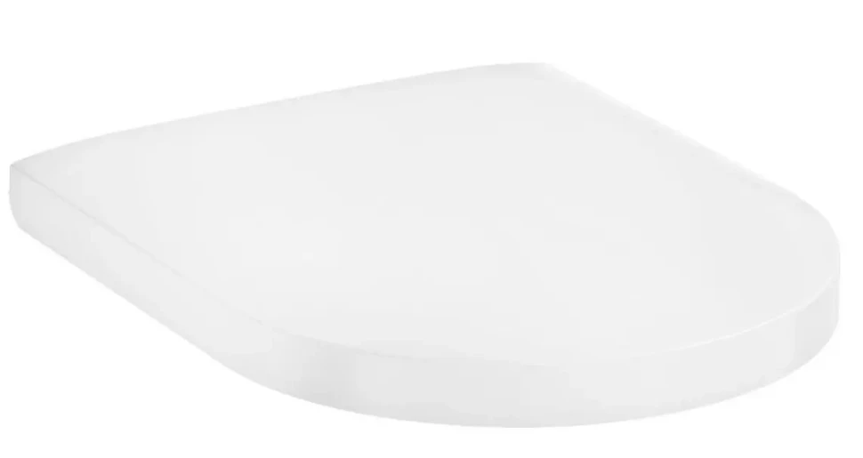 Унитаз подвесной с крышкой-сиденьем с микролифтом, белый Hansgrohe GladeLake S 60106450/60112450