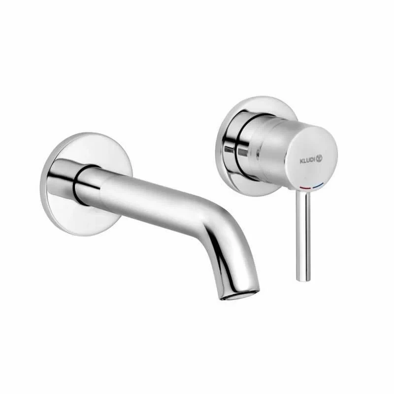 Смеситель для раковины, на 2 отверстия, хром Kludi Bozz 382440576