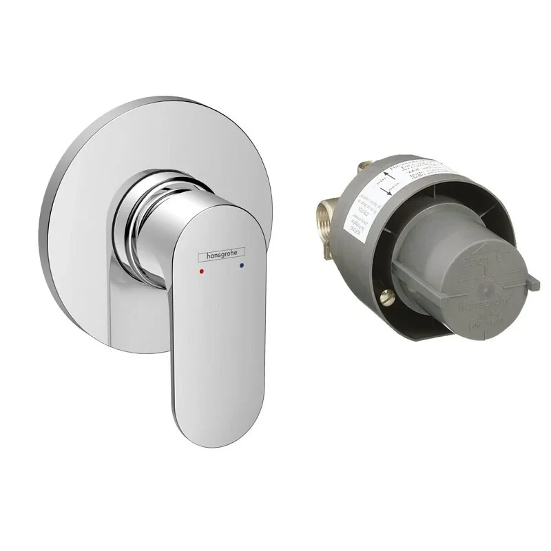 Смеситель для душа со скрытой монтажной частью, хром Hansgrohe Rebris S 72648000