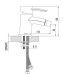 Смеситель для биде LEMARK ANTLANTISS  -  LM3208C