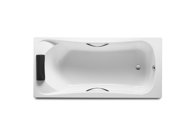 ВАННА АКРИЛОВАЯ ROCA BECOOL 180x80 в комплекте сифон, каркас, панель