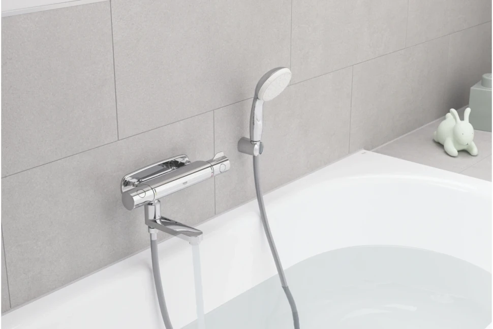 Излив для смесителя, поворотный со встроенным переключателем, хром Grohe 13450000