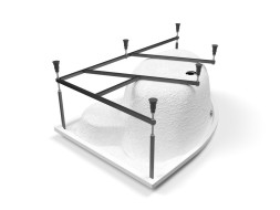 Ванна асимметричная KALIOPE 153x100 левая
