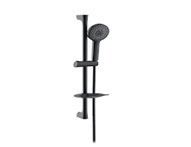 DS.SH493S Стойка для душа МАТОВАЯ ЧЕРНАЯ