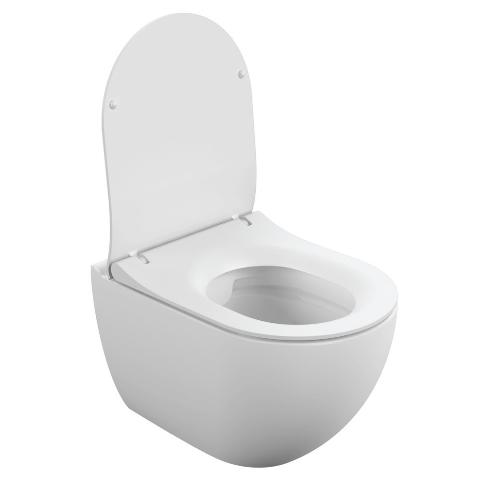 Подвесной унитаз BRASKO SMART Clean On DPL EO slim LP