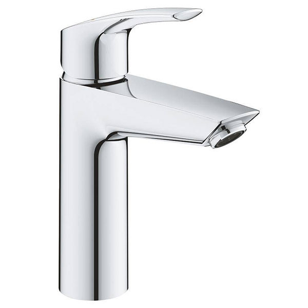 Смеситель для раковины с донным клапаном, размер m, хром grohe eurosmart 23923003