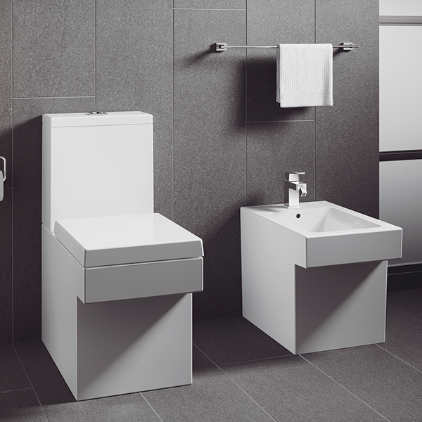 Смеситель для биде стандартный GROHE EuroCube 23138000