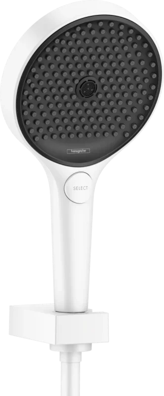 Ручной душ с держателем и шлангом, белый Hansgrohe Rainfinity 3jet 26851700