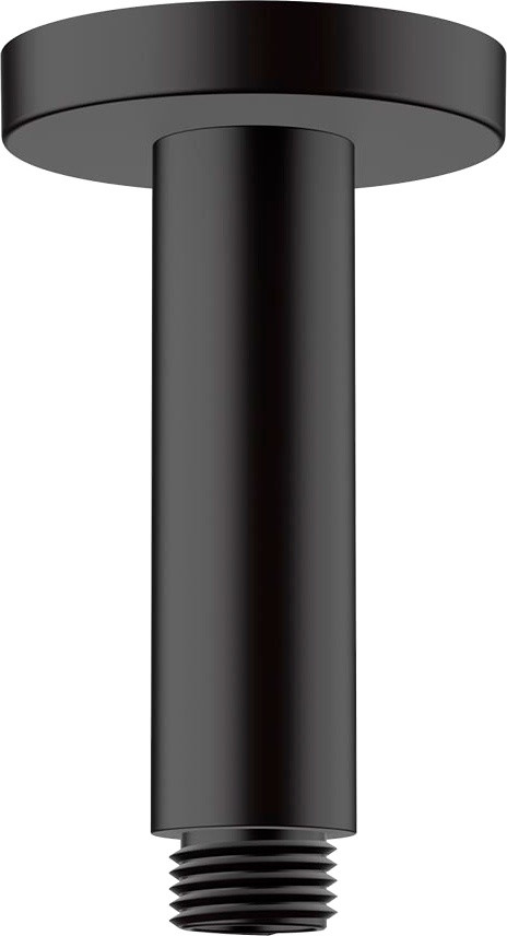 Кронштейн душевой 100, потолочный, черный Hansgrohe Vernis Blend 27804670