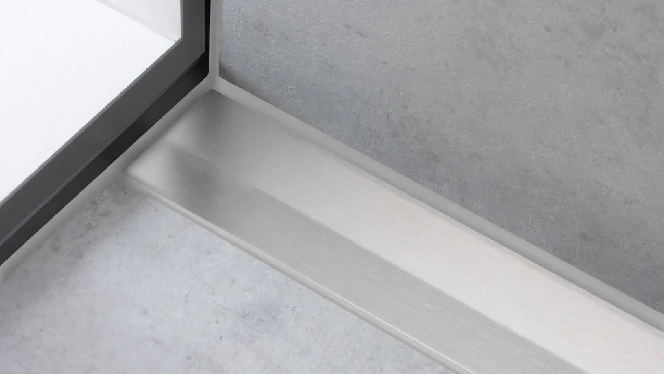 Внешняя часть линейного трапа 1000, под плитку Hansgrohe RainDrain Rock 56033000