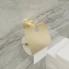 Бумагодержатель с крышкой FIXSEN COMFORT GOLD золото-сатин FX-87010