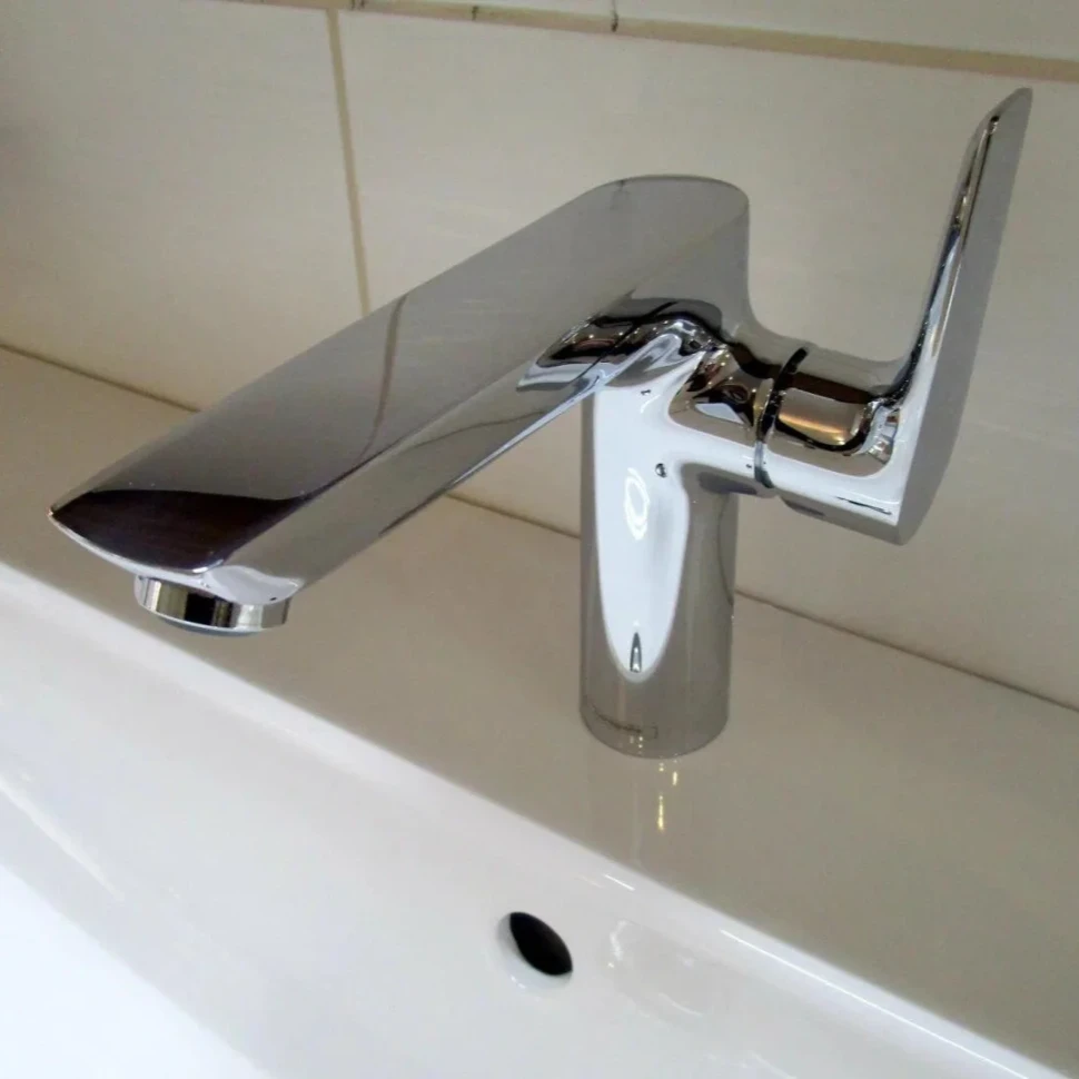 Смеситель для раковины 150, с донным клапаном, хром Hansgrohe Talis E 71754000