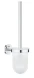 Туалетный ершик, стеклянная колба, хром Grohe Bau Cosmopolitan 40463001